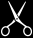 Grants Hairdressers Coventry - Scissors Icon